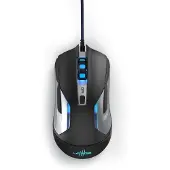 URage Reaper 320, Optisch, USB Typ-A, 10000 DPI, Schwarz, Silber