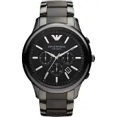 Emporio Armani Emporio AR1451 Herren-Armbanduhr, Keramik-Gehäuse, Keramik-Armband