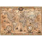 Educa Puzzle. Antique World Map 1000 Teile