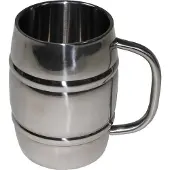 FOX Edelstahl-Krug "Fass" (1 l)