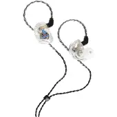 Stagg 4 Treiber schallisolierende In-Ear-Monitore Transparent