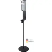 König & Meyer 80328 Desinfektionsmittelständer inklusive Spender schwarz