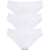 Sloggi Taillenslip "24/7 Cotton" elastischer Bund mit Spitze, flache Nähte