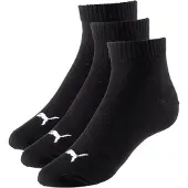 Puma Plain Quarter-Socken 3er-Pack