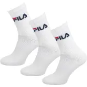 FILA Kurzsocken "Socken 3er Pack", Damen, Gr. 43-46, weiß, Obermaterial: 70% Baumwolle CO. 29% Polyester PES. 1% Elasthan EL., Socken Kurzsocken