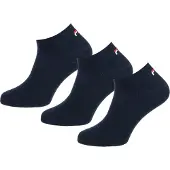 FILA Socken "UNISEX INVISIBLE PLAIN SOCKS" 3 Stk. tlg. mit eingestricktem Logo an der Ferse