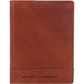 Spikes & Sparrow Leder Geldbörse Bronco Billfold Wallet RFID Brandy braun