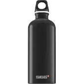 SIGG Wasserflasche Traveller Schwarz 0.6L