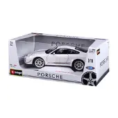 Bburago 18-11036 - Modellauto - Porsche 911 GT3 RS 4.0 (schwarz, Maßstab 1:18)