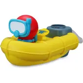 BB Junior - Spielzeugboot - Splash 'n Play Rescue Raft mit Taucher Badewanne Kinder