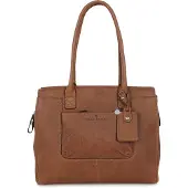 Castelijn & beerens Umhängetasche Carisma 15.6" Cognac