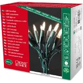 Konstsmide - LED Minilichterkette, "One String", 100 warm weiße Dioden, 230V, Innen, grünes Kabel ; 6304-120
