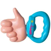 BRAIN 5-Finger-Schnuller SUPER 3 Monate+