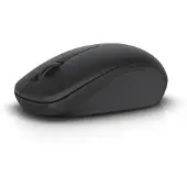 Dell WM126, Beidhändig, Optisch, RF Wireless, 1000 DPI, Schwarz