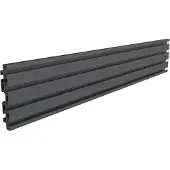 Multibrackets 3866, Schiene, Schwarz, Aluminium, Polklemme, M Pro Series, 2 kg