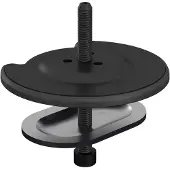 Multibrackets MV Grommet Base 7762 optionale Schraubhalterung zur Installation der MV Deskmount Officeline Single und Dual Serie (7762)