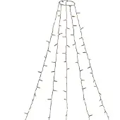 Konstsmide 6480-820, Girlande, Kunststoff, Grün, Weihnachten, 1,8 m, 1 Stück(e)