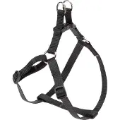 Ferplast hundegeschirr Easy 32 bis 47 cm Nylon schwarz