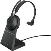 Jabra YOU'RE ON GN Jabra Evolve2 65 MS Mono - Headset - On-Ear - konvertierbar - Bluetooth - kabellos - USB-C - Geräuschisolierung - Schwarz (26599-899-889)