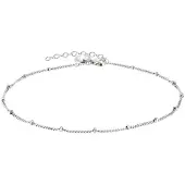 Liebeskind berlin Damen-Fußkette Edelstahl LIEBESKIND Berlin Silber