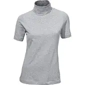 HEINE Rollkragen-Shirt in grau-melange | Gr.: 34