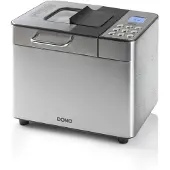 Domo B3971, 1 kg, Startzeitvorwahl, Bullauge, Variable einstellbare Krustenbräunung, Warmhaltefunktion, Edelstahl