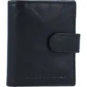 Spikes & Sparrow Leder Geldbörse Bronco Billfold Wallet RFID Black schwarz