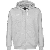Umbro Mens Grey Taped Track Jacke