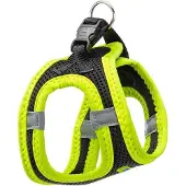 Ferplast Hundegeschirr Kaori Polyester schwarz/grün 48-54 cm
