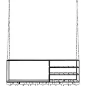 Nordal Loftgestell - schwarz
