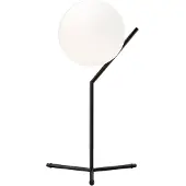 Flos IC T1 High Tischleuchte Matt Schwarz - , IC T1 high, dimmbar, Schwarz, für Wohnzimmer, Metall, Design