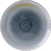 Gastro Teller Rund Grau Blau 26,5 cm (3-teilig)