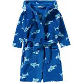 Playshoes bademantel Haie Junior blau Größe 110/116