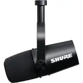 Shure MV7+ USB/XLR-Podcast-Mikrofon Schwarz