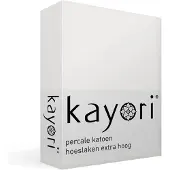 Kayori Spannbettlaken Shizu Creme (Perkal)-120 x 200 cm