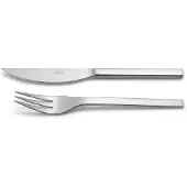 Höfats Besteckset Steak Silber (8er-Set)