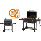 Tepro -Holzkohlegrill-Grillwagen "Toronto XXL"; 1124