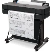HP Designjet T630 24-Zoll-Drucker 2025 Edition, Thermal Inkjet, 2400 x 1200 DPI, -GL/2, JPEG, -RTL, CALS G4, URF, Schwarz, Cyan, Magenta, Gelb, 2400 x 1200 DPI, 76 pph