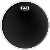Evans Resonant schwarzes Drumfell 12"