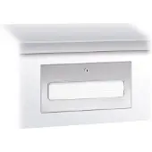 Wagner EWAR Papierhandtuchspender, WP 166 764 200 , Matt geschliffen, Fassungsvermögen: 250 Papierhandtücher