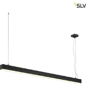 SLV LED Hängelampe Q-Line Dimmbar 142 cm schwarz