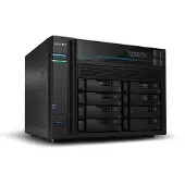 Asustor AS6508T, NAS, Tower, Intel Atom, C3538, Schwarz