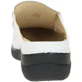 Wolky Clogs Roll Slide Printed Leather White Damen-Schuhgröße 40