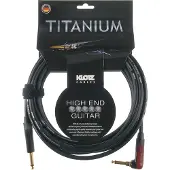 Klotz TIR0450PSP Titanium Schwarz 4,5 m Gerade Klinke - Winkelklinke