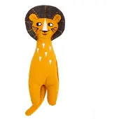 Roommate Lion Rag Puppe Ockergelb - Gelb