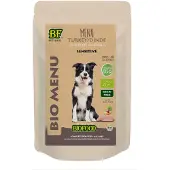 Biofood BF Petfood Organic Sensitive Truthahn Menu Hunde-Nassfutter (Beutel 150 g)