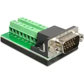 DeLOCK Terminalblock VGA 15Pin Stecker