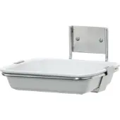Ophardt hygiene ingo-man classic Schalenhalter SH 3 für Wandmontage, lange Seite zur Wand