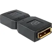 DeLOCK Adapter, DisplayPort Buchse auf Buchse, schwarz