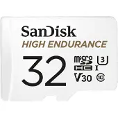 SanDisk High Endurance, 32 GB, MicroSDHC, Klasse 10, UHS-I, 100 MB/s, 40 MB/s